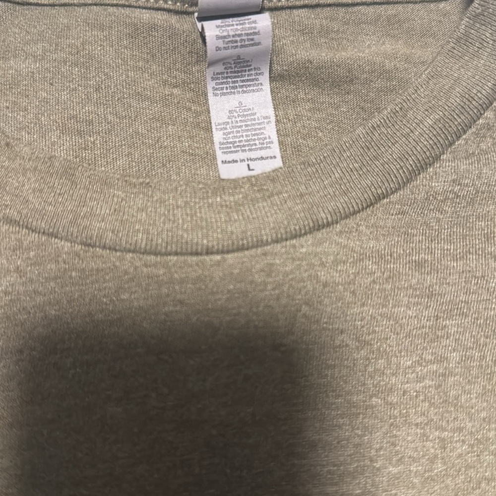 Fieldcraft Survival tee shirt.. like new, worn maybe once. Army green. Size L - Picture 3 of 5